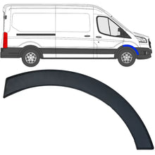 Modanatura pannello Passaruota anteriore destro grande per Ford Transit V363 2014-2019