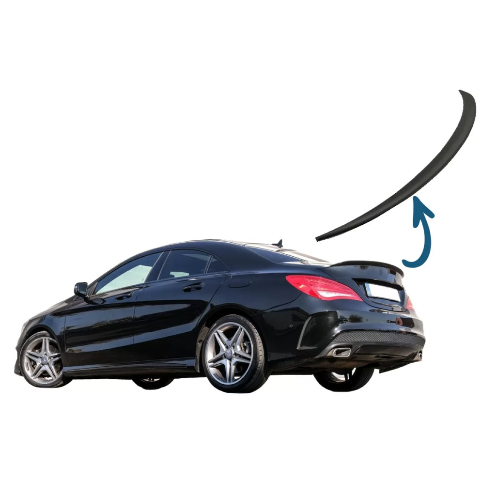 Spoiler baule per Mercedes CLA C117 W117 (2013-2018) Nero opaco