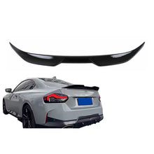 Carica l'immagine nel visualizzatore di Gallery, Spoiler baule alettone per BMW Serie 2 G42 Coupe (2022 e successivi) lucido nero