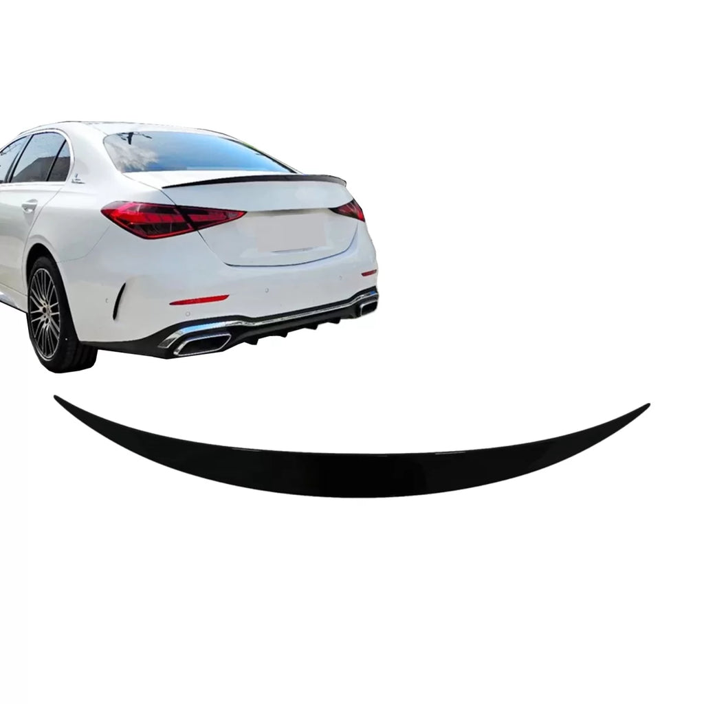 Spoiler baule per Mercedes Classe C W206 berlina (2021 e successivi) Nero lucido