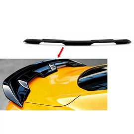 Spoiler baule alettone per Ford Mustang Mk6 VI sesta generazione (2015-2023) GT500 design Nero lucido
