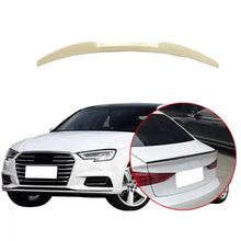 Carica l'immagine nel visualizzatore di Gallery, Spoiler baule per Audi A3 8VS berlina / 8V7 Cabrio RS3 stile 12-20 in plastica ABS
