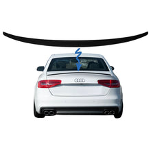 Carica l'immagine nel visualizzatore di Gallery, Spoiler baule per AUDI A4 B8 berlina (2008-2015) Nero opaco