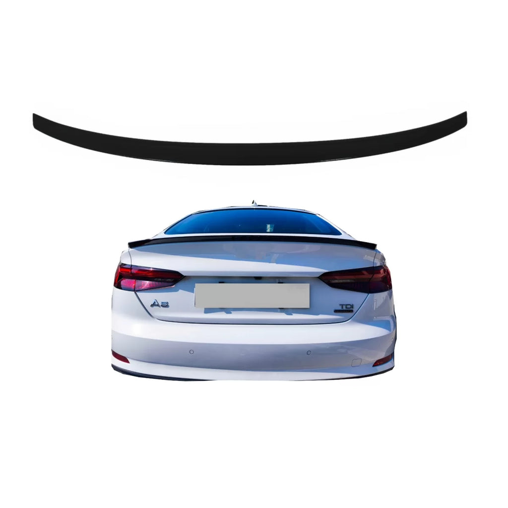 Spoiler baule per Audi A5 F5 Sportback (2017 e successivi) Nero lucido