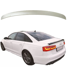 Spoiler baule per Audi A6 C7 11-18 Abt stile in plastica ABS