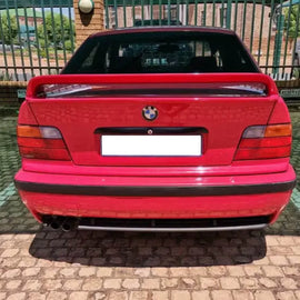 Spoiler baule per BMW 3 E36 90-99 Coupe M3 GT-stile in plastica ABS