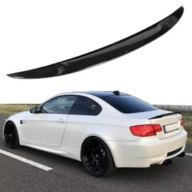 Spoiler baule per BMW 3 E92 05-11 M Performance design stile in plastica ABS Nero lucido