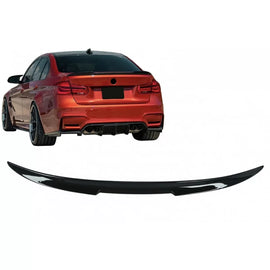 Spoiler baule BMW Serie 3 F30 berlina 2011-2019 stile M4 nero lucido