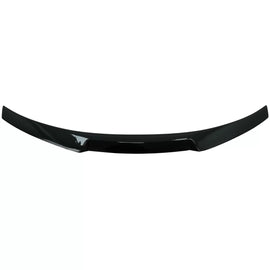Spoiler baule per BMW Serie 4 Coupe F32 (2013 e successivi) M4 CSL design Nero lucido