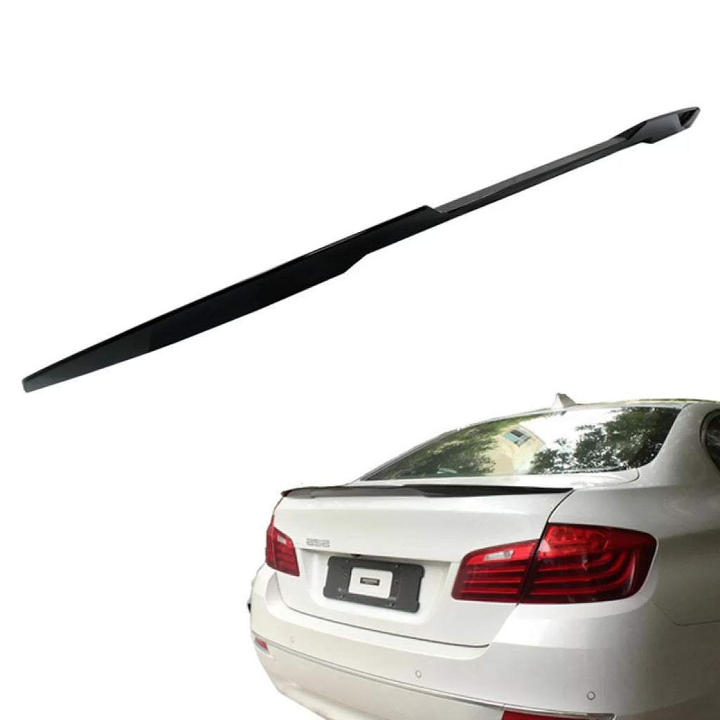 Spoiler baule per BMW 5 F10 11-17 M4 stile spoiler a labbro in plastica ABS Nero lucido