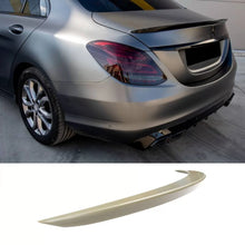 Carica l'immagine nel visualizzatore di Gallery, Spoiler baule per Mercedes-Benz Classe C W205 berlina 13-20 A design stile spoiler a labbro in ABS plastica