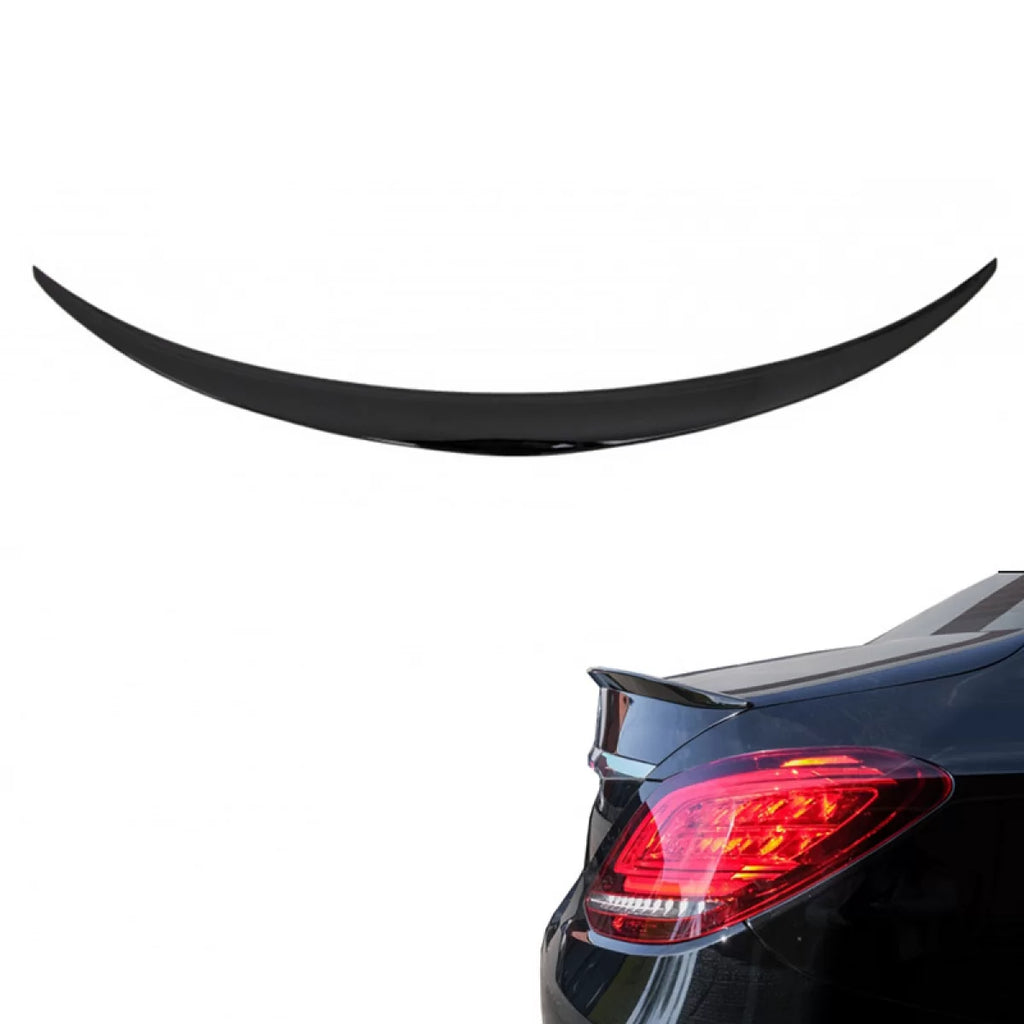 Spoiler baule per Mercedes-Benz Classe C W205 berlina 14-21 A design stile spoiler a labbro ABS plastica