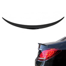 Spoiler baule per Mercedes-Benz Classe C W205 berlina 14-21 A design stile spoiler a labbro ABS plastica