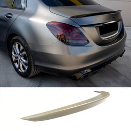 Spoiler baule per Mercedes-Benz Classe C W205 berlina 13-20 A design stile spoiler a labbro in ABS plastica