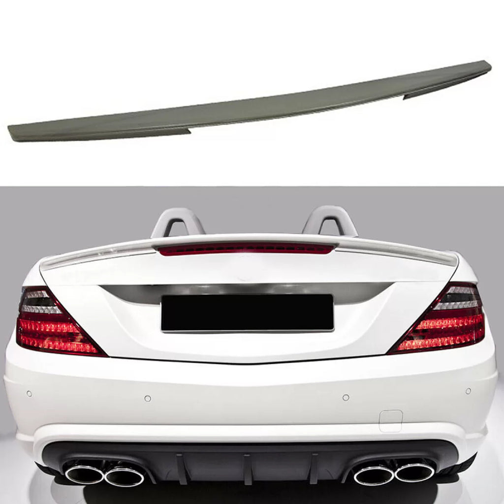 Spoiler baule per Mercedes-Benz SLK R172 11-19 A design stile spoiler a labbro in ABS plastica