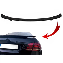 Spoiler baule per MERCEDES Classe E W212 (2009-2016) GTS design Nero lucido