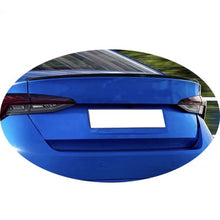 Spoiler baule per Skoda Octavia 2021+ ibrido Nero lucido