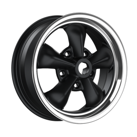 Cerchio in Lega Fondmetal -classic- CLASSIC TT01 15x7 ET23 5x130 MATT BLACK MACHINED NO CLEARCOAT MACHINED LIP