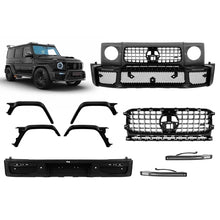 Carica l'immagine nel visualizzatore di Gallery, Body kit tipo G800 B design per Mercedes Classe G W464 2019-2023 con cromato elementi, 2025 design tuning