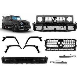 Body kit tipo G800 B design per Mercedes Classe G W464 2019-2023 con cromato elementi, 2025 design tuning