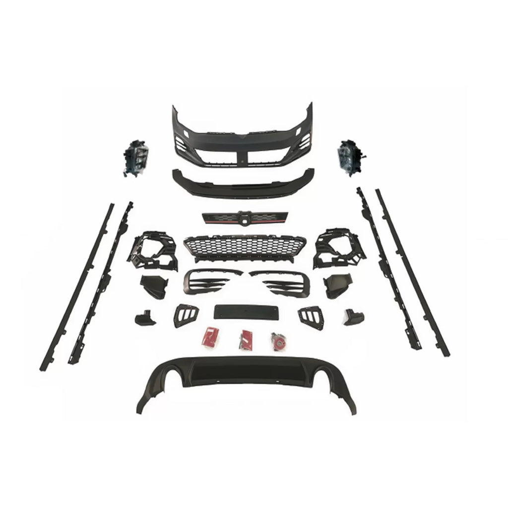 Body kit GTI tipo per Volkswagen Golf 7.5 hatchback 2012-2019 tuning