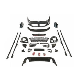 Body kit GTI tipo per Volkswagen Golf 7.5 hatchback 2012-2019 tuning