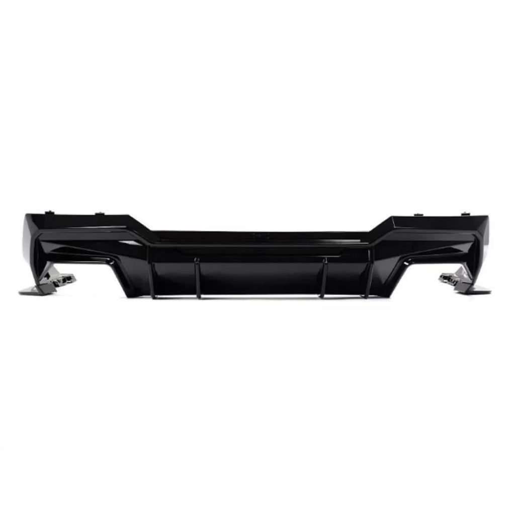 Diffusore per posteriore M paraurti di BMW Serie 4 G22 coupe dal 2020, Nero lucido tuning