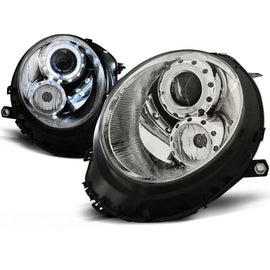 Kit fari anteriori con Angel Eyes per MINI COOPER R55/R56/R57 2006-2014, sinistro e destro tuning