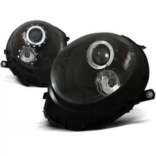 Kit fari anteriori con Angel Eyes per MINI COOPER R55/R56/R57 2006-2014, sinistro e destro tuning