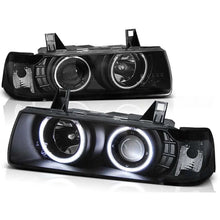 Carica l'immagine nel visualizzatore di Gallery, Kit fari anteriori con CCFL Angel Eyes per BMW 3 E36 12.1990-08.1999 berlina/compatto/wagon, sinistro e destro tuning