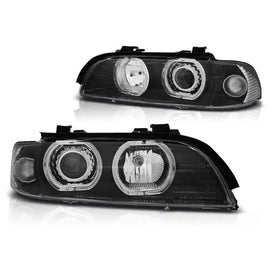Kit fari anteriori con LED Angel Eyes per BMW E39 09.1995-05.2003 berlina/wagon, sinistro e destro tuning