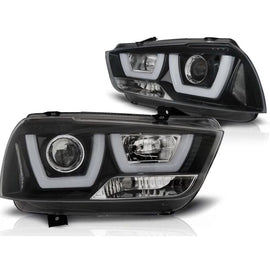 Kit fari anteriori con LED luci per Dodge caricabatterie LX II 2011-2015, sinistro e destro tuning