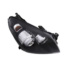 Set fari anteriori con Angel Eyes per Opel Astra H 2004-2009 berlina, wagon con nero base, sinistro e destro tuning