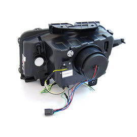 Set fari anteriori per Chevrolet Camaro 2009-2013 nero base con dinamico Indicatore di direzione, sinistro e destro