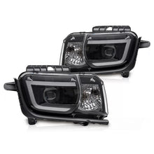 Carica l'immagine nel visualizzatore di Gallery, Set fari anteriori per Chevrolet Camaro 2009-2013 con nero base, sinistro e destro tuning