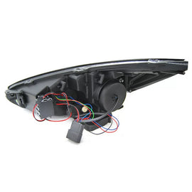 Set fari anteriori per Ford Focus MK3 2015-2018 con nero base, sinistro e destro tuning