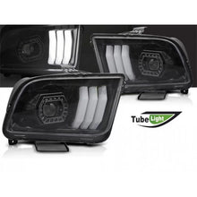 Set fari anteriori per Ford Mustang 2004-2009 con nero base tuning