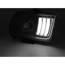 Set fari anteriori per Ford Mustang 2004-2009 con nero base tuning