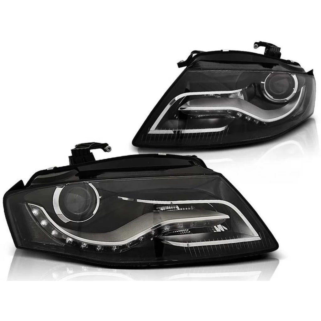 Set fari anteriori con originale DRL luci per Audi A4 B8 04.2008-2011 berlina/wagon, sinistro e destro tuning