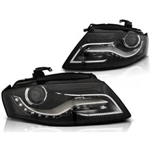 Carica l'immagine nel visualizzatore di Gallery, Set fari anteriori con originale DRL luci per Audi A4 B8 04.2008-2011 berlina/wagon, sinistro e destro tuning