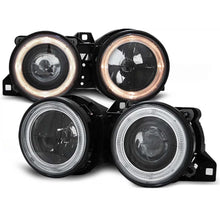 Set fari anteriori con lampade alogene Angel Eyes per BMW 3 E30 11.1982-06.1994 berlina/coupe/cabriolet/station wagon