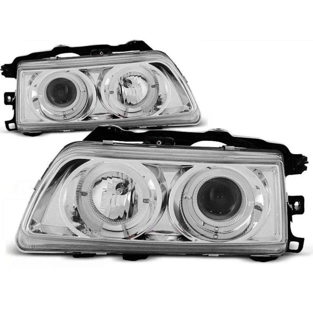 Set fari anteriori per Honda CRX 09.1987-1989 con cromato base, sinistro e destro tuning