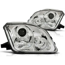 Carica l'immagine nel visualizzatore di Gallery, Set fari anteriori per Honda Prelude 02.1997-2001 con cromato base, sinistro e destro tuning