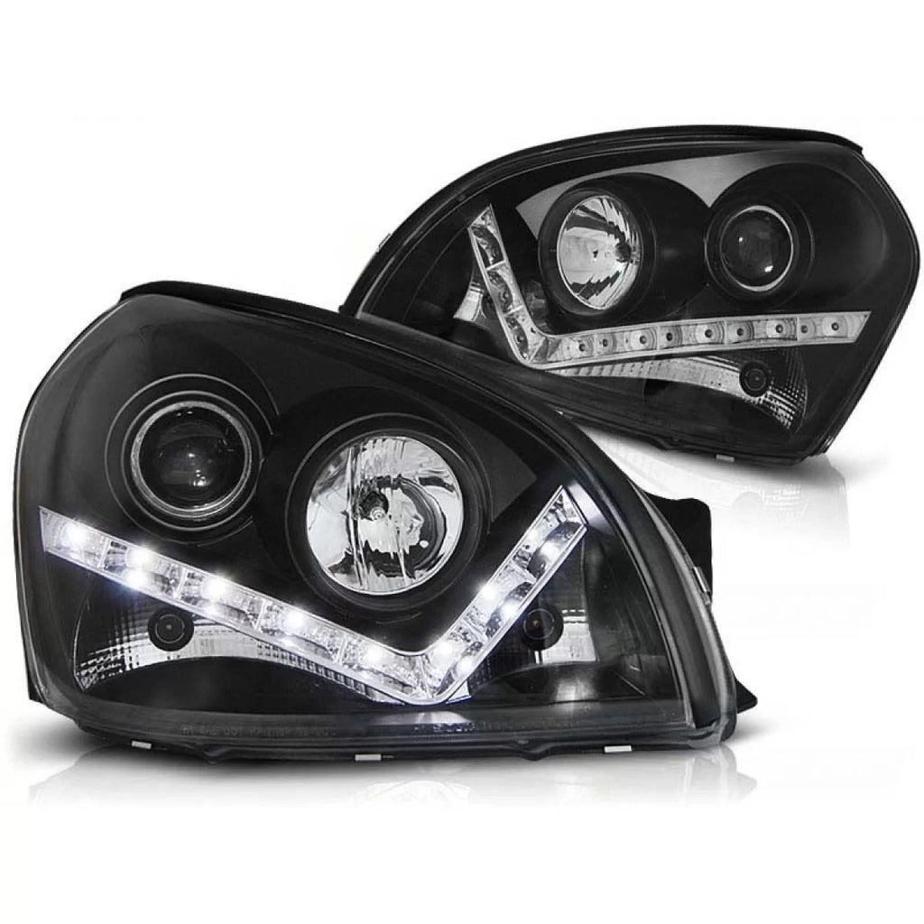 Set fari anteriori per HYUNDAI TUCSON 07.2004-2010, sinistro e destro tuning