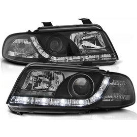Set fari anteriori con LED luci per Audi A4 B5 11.1994-12.1998 berlina/wagon, sinistro e destro tuning