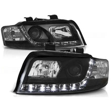Set fari anteriori con LED luci per Audi A4 B6 10.2000-10.2004 berlina/wagon, sinistro e destro tuning