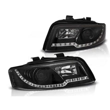 Carica l'immagine nel visualizzatore di Gallery, Set fari anteriori con LED luci per Audi A4 B6 10.2000-10.2004 berlina/wagon, sinistro e destro tuning