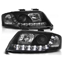 Carica l'immagine nel visualizzatore di Gallery, Set fari anteriori con LED luci per Audi A6 C5 05.1997-05.2001 berlina/wagon, sinistro e destro tuning