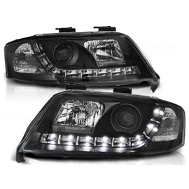 Set fari anteriori con LED luci per Audi A6 C5 05.1997-05.2001 berlina/wagon, sinistro e destro tuning