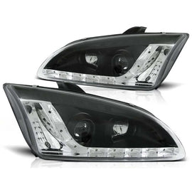 Set fari anteriori con LED luci per Ford FOCUS MK2 09.2004-01.2008, sinistro e destro tuning